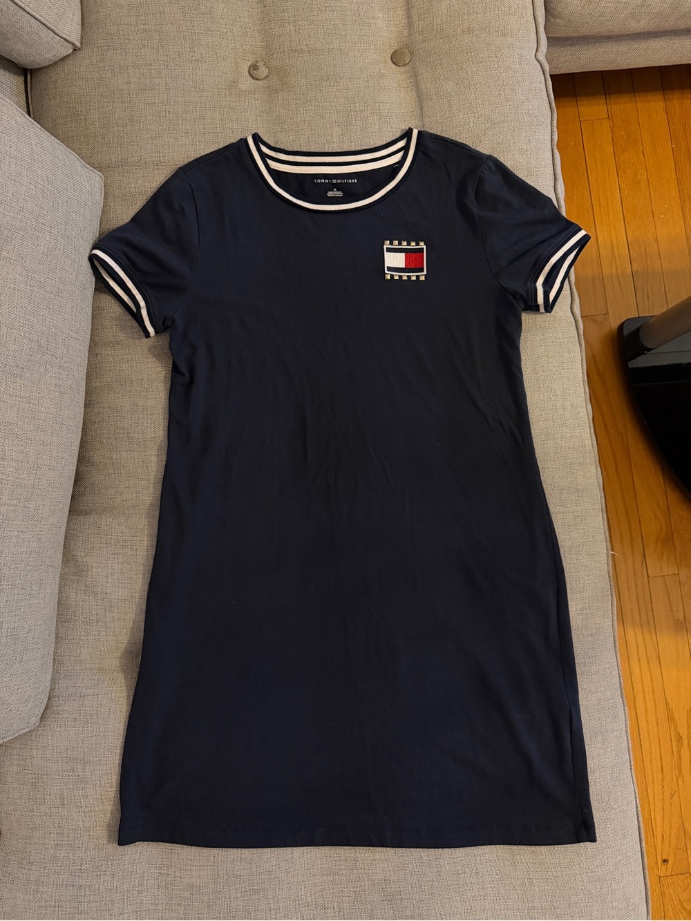 Tommy Hilfiger Black Logo Tee
